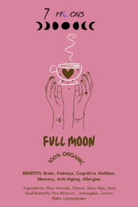 7 moons Full Moon herbal Tea