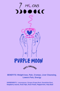 7 moons tea Purple Moon herbal tea blend