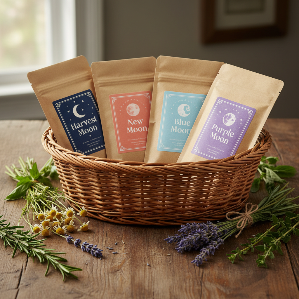 4 packs of 7 moons tea