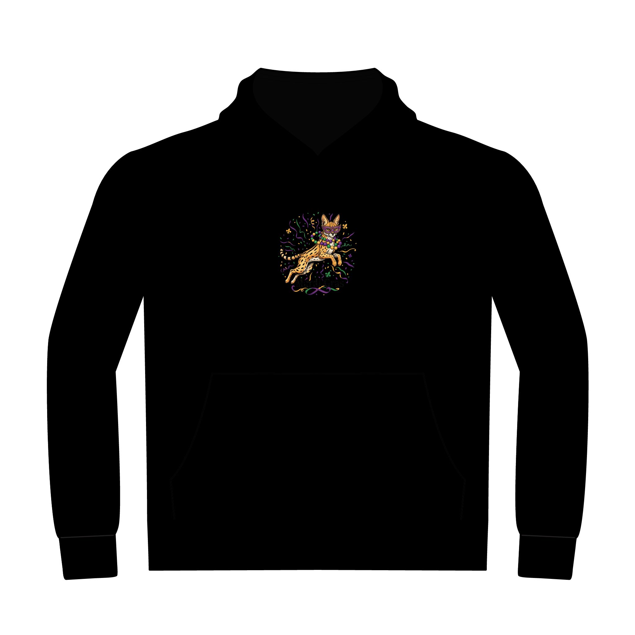 Serval Lover Hoodie - "Servals Are a Lifestyle" Pullover